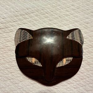 Lea Stein, Paris,  Cat Head Pin